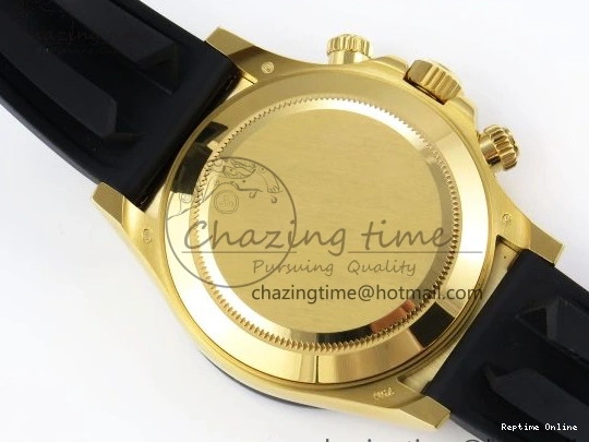 0401 Minimalist DAYTONA 116518 APSF 1:1 BEST EDITION WHITE DIAL ON OYSTERFLEX RUBBER STRAP SH 1781